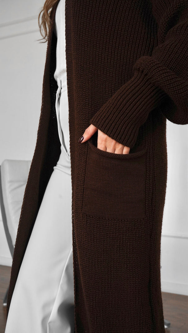 ILGAS VILNONIS KARDIGANAS | PRE-ORDER