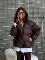 Įkelti vaizdą į galerijos peržiūrą, “OVERSIZE” PŪKINĖ STRIUKĖ
